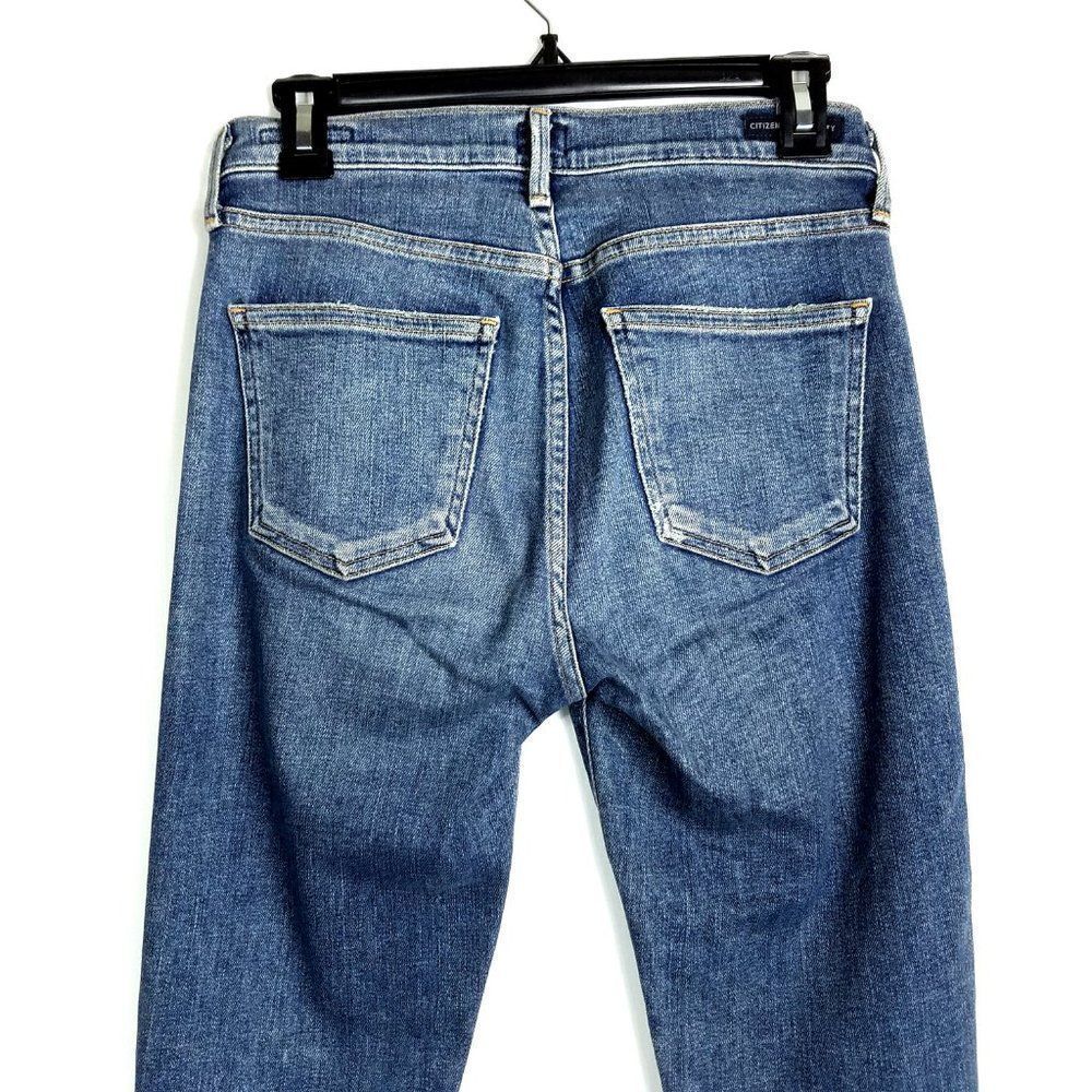 Citizens of Humanity Rocket High Rise Skinny Jeans Pearl Stud Ankle Size 26 - Picture 5 of 11